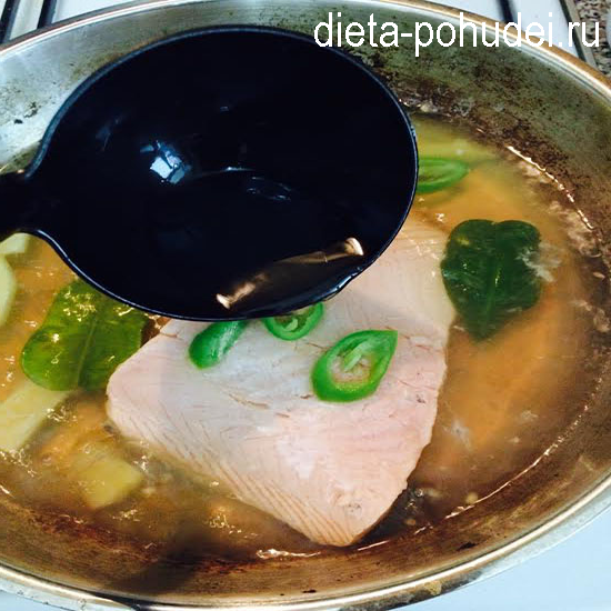 Мисо суп рецепт с лососем 
