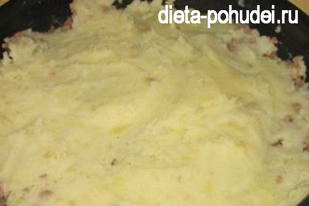 Рецепт картофельной запеканки с фаршем 