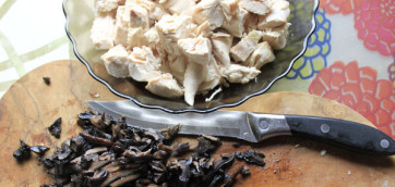 Калорийность и рецепт ризотто с курицей и грибами